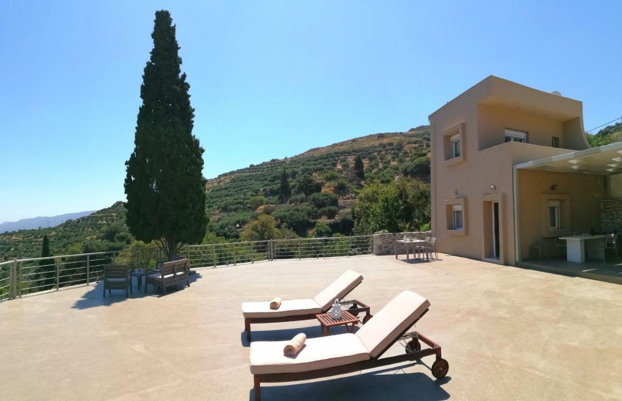 Villa Irini - Cretan Luxury Villa With Amazing View Paraspori  Экстерьер фото
