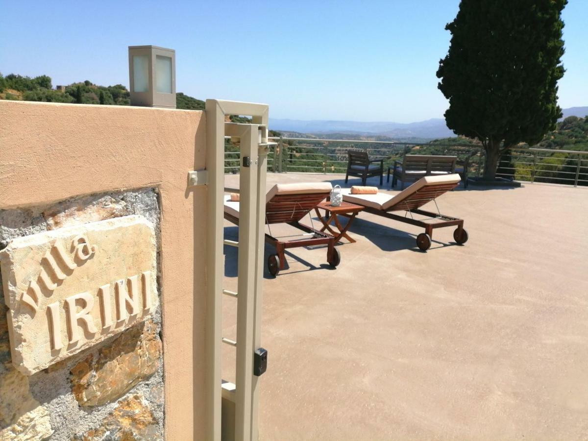 Villa Irini - Cretan Luxury Villa With Amazing View Paraspori  Экстерьер фото