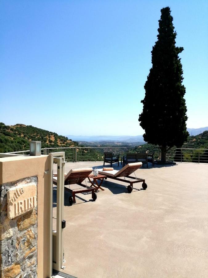 Villa Irini - Cretan Luxury Villa With Amazing View Paraspori  Экстерьер фото